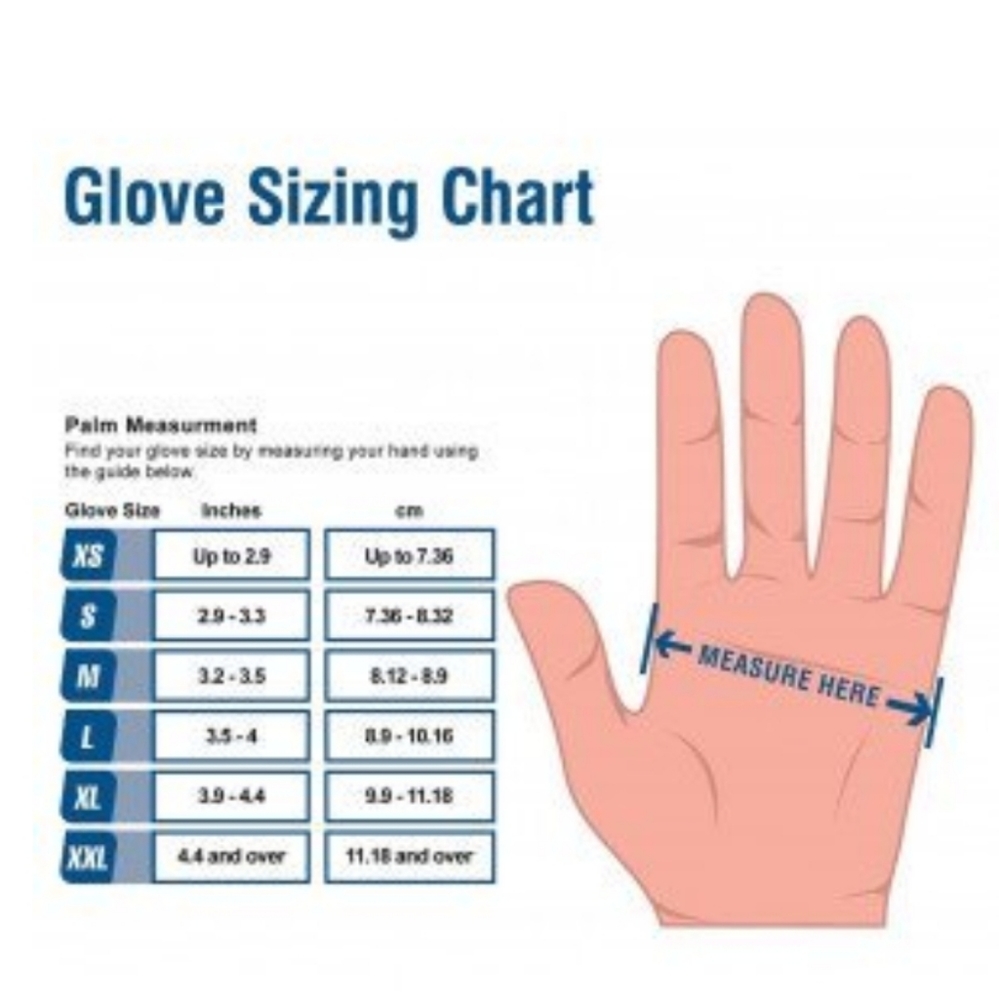 Black Nitrile Safety Gloves! Size Large! - Picture 6 of 6
